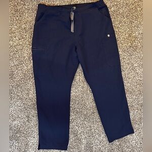 Figs navy scrub pants size XL petite